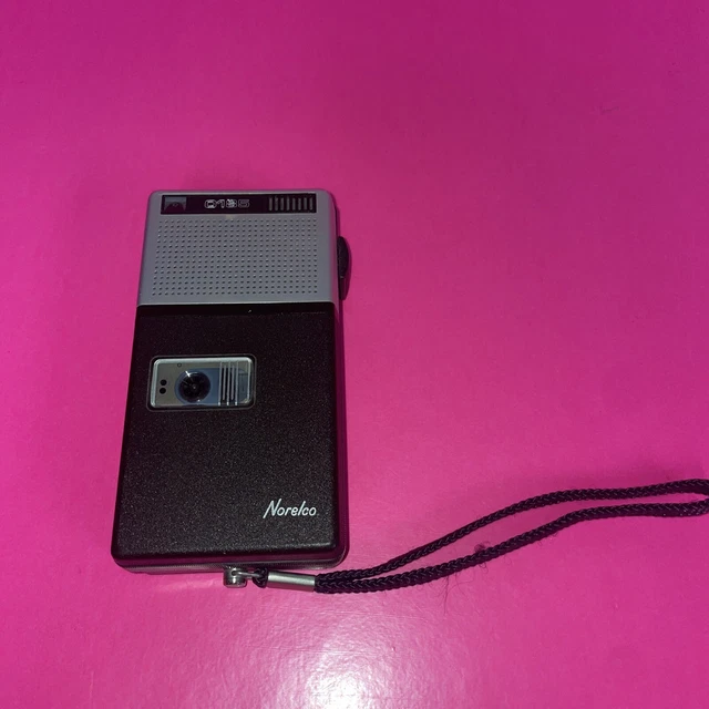 Vintage Original Norelco 0185 Pocket Tape Recorder Micro Cassette Parts Only