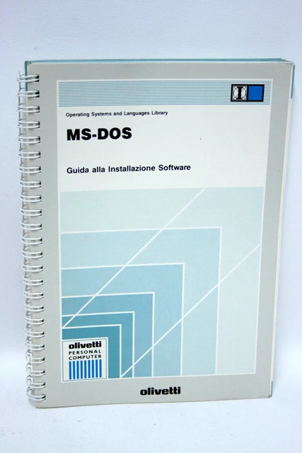 Document Technique Olivetti - Bulletin MS-DOS 3.30a - Original Vintage