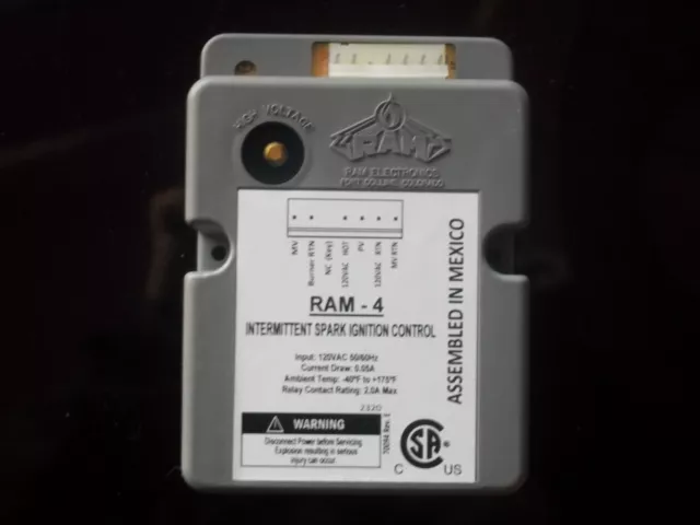Brand New Robertshaw Ram-4 Spark Ignition Module