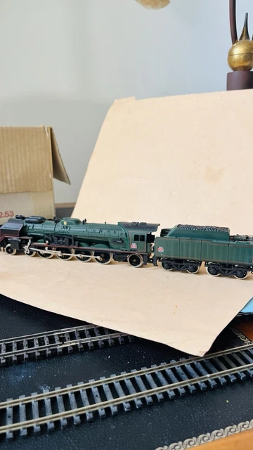 FULGUREX HO LOCOMOTIVE Vapeur 231 U1 SNCF alimentation 2 rails CC EUR