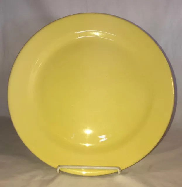 Taylor Smith Taylor* LURAY PASTELS* YELLOW* 14" CHOP/SANDWICH PLATE* #2