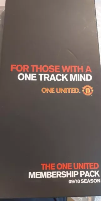 Manchester United Football Club 2009/10 Members Official Membership Pack