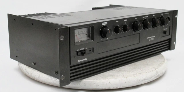 アンプ Panasonic WA-H60 High power Amplif ier Panasonic パナソニック WA-H60 ハイパワーアンプ 22060006