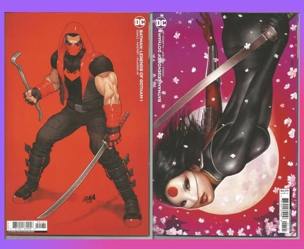 Batman Legends of Gotham #1 - Lot of 2 Variants - Nakayama Szerdy - Both NM+