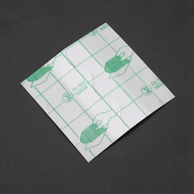 (5x5 cm) Vendajes adhesivos impermeables 100 piezas Vendaje de apósito transparente PU