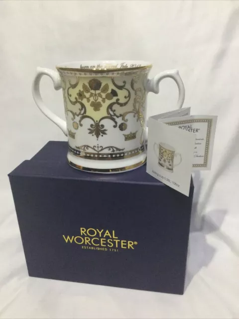 Royal Worcester Royal Baby Collection Cup H.R.H Prince George of Cambridge 2013