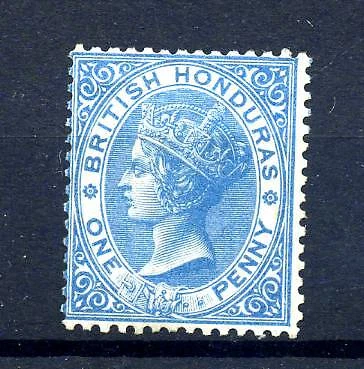 BRIT. HONDURAS 1865 Nr 1 ungebraucht (219932)