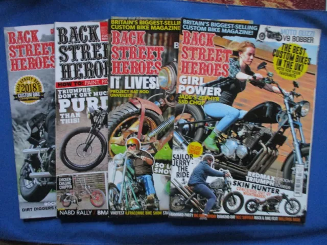 Back Street Heroes (BSH) Magazine - Issues 390 - Oct 2016 to 414 - Oct 2018