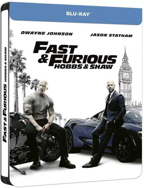 Fast & Furious : Hobbs & Shaw [Edition SteelBook] BLU RAY NEUF SOUS BLISTER