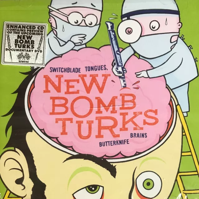 CD - New Bomb Turks - Switchblade Tongues, Butterknife Brains