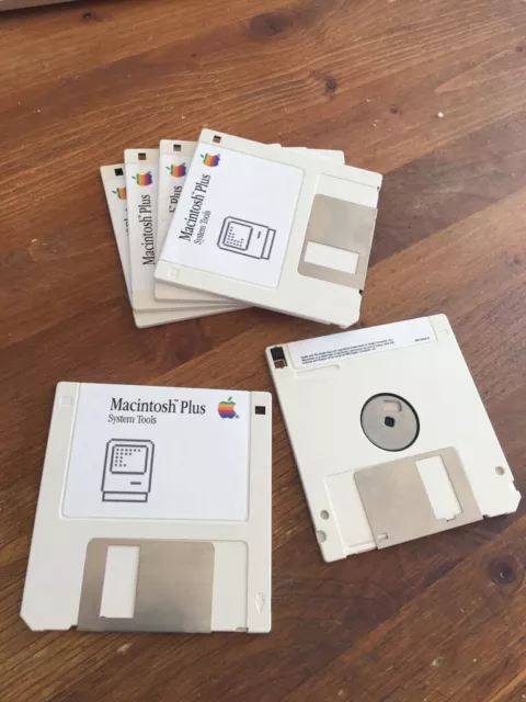 Macintosh  Apple System 3.2 floppy Disk Mac PLUS System Tools 800K 690-5064-B