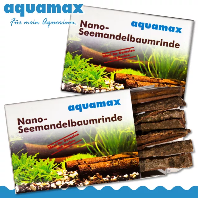 Aquamax 2 X Nano Écorce de Badamier (Terminalia Catappa Bark) pour 360 L Eau