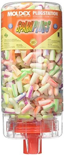 6645 Sparkplugs Plug station, Earplug Dispenser (Pack of 500) Uncorded