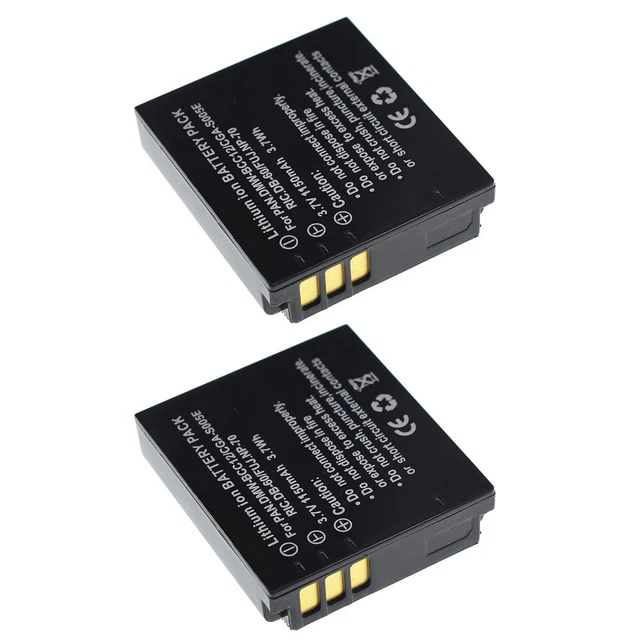 2x Battery For Ricoh DB-60 G600 G700 SE G800 GX200 GX100 GR Digital II III IV