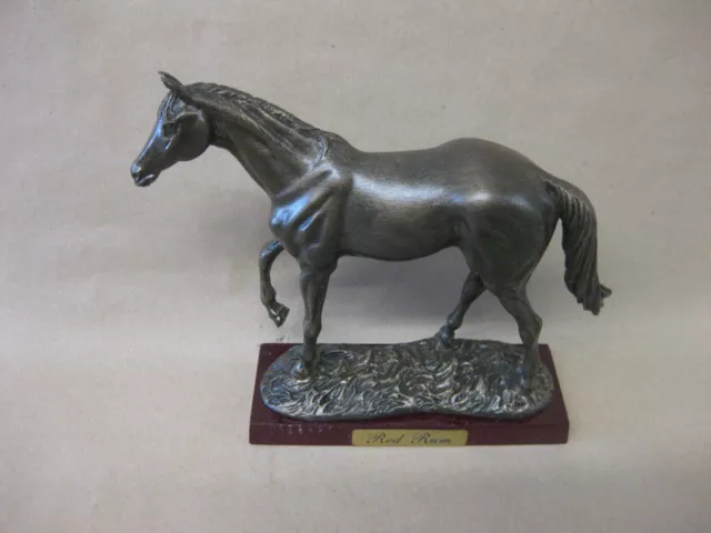 Red Rum Race Horse Figure ~ Atlas Editions ~ Bronze Effect ~ 6" ~ 15.5 cm ~Boxed 3