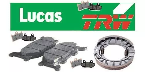 Pastillas de freno TRW Aprilia SR 50 Di-Tech RL año 01 delanteras