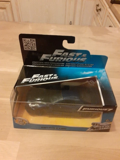 Voiture Miniature GTR R35 Fast And Furious - 1/24 - Portes, Capot Et Coffre Ouvrants - Métal - 6