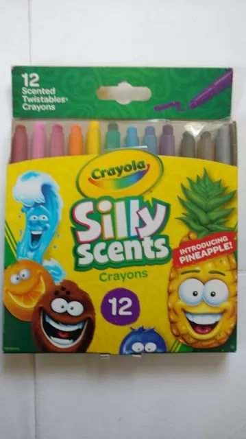 Crayola Silly Scents Twistables Crayons [12 Color Count] -- Brand New