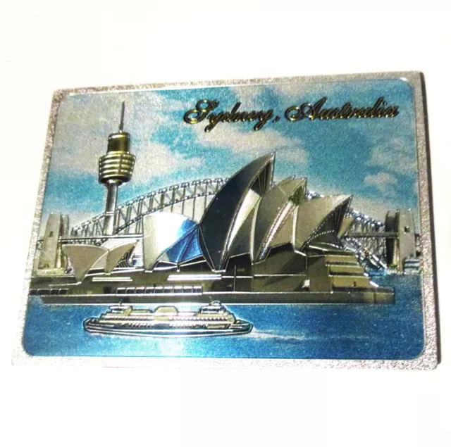 Vintage FRIDGE MAGNET from SYDNEY. AUSTRALIA. Bridge. Opera House.
