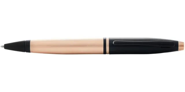 Cross Calais Brushed Rose Gold Ballpoint Pen NEW GRADATION GIFT