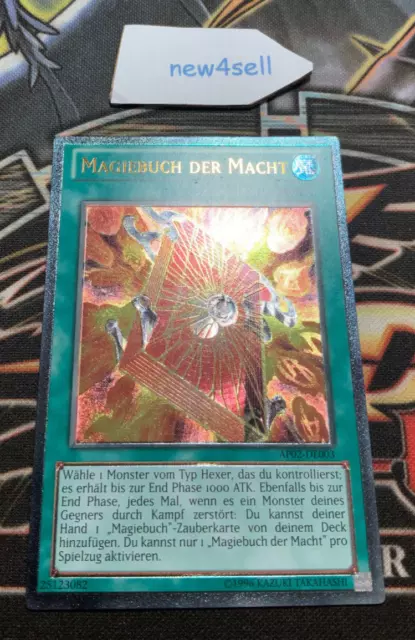 YuGiOh - Magiebuch der Macht AP02-EN003 Ultimate Rare, Near Mint - Mint