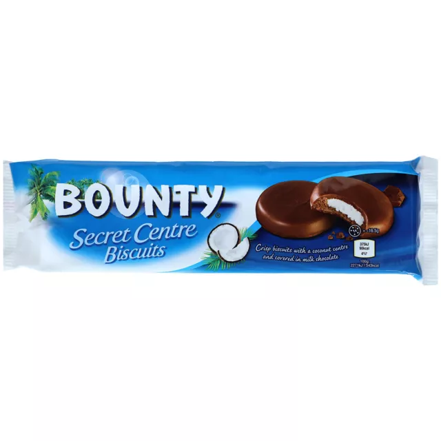 BOUNTY SECRET CENTRE BISCUITS 132g BISCOTTI CON CREMA AL COCCO LIMITED EDITION
