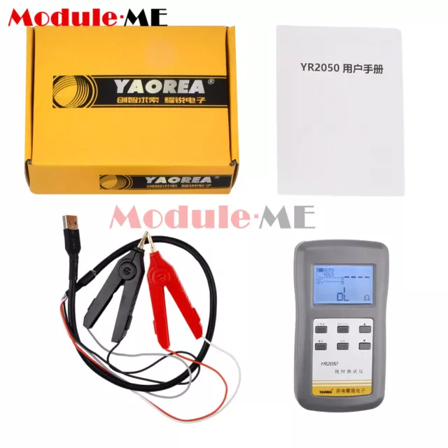 High Accurancy Milliohm Meter High-Precision Handheld Ohm Meter Low Resistance