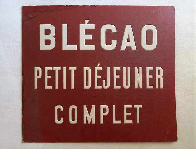 Carton Publicitaire Meccano Ancien – Pour Vitrine Ou Collection – Vintage France