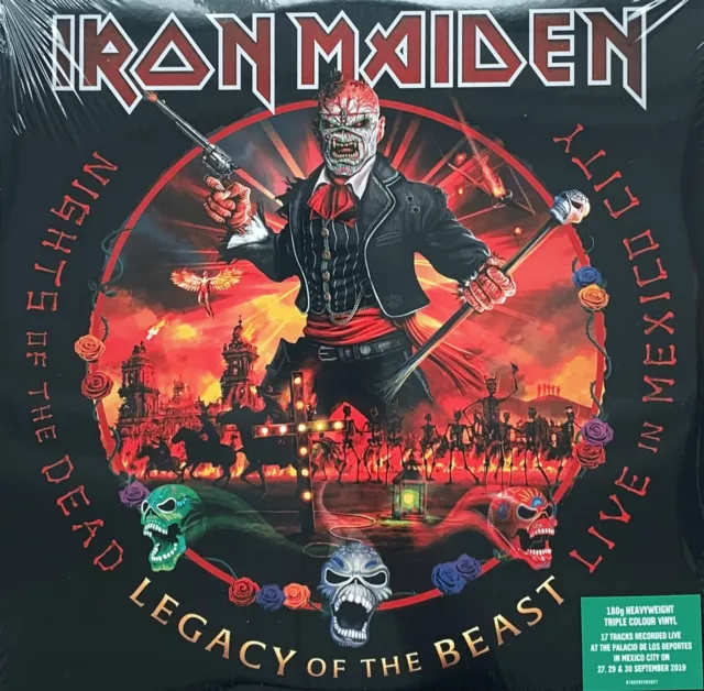 Iron Maiden - Nights Of The Dead, Legacy Of The Beast: Live In Mexico City [LP]
