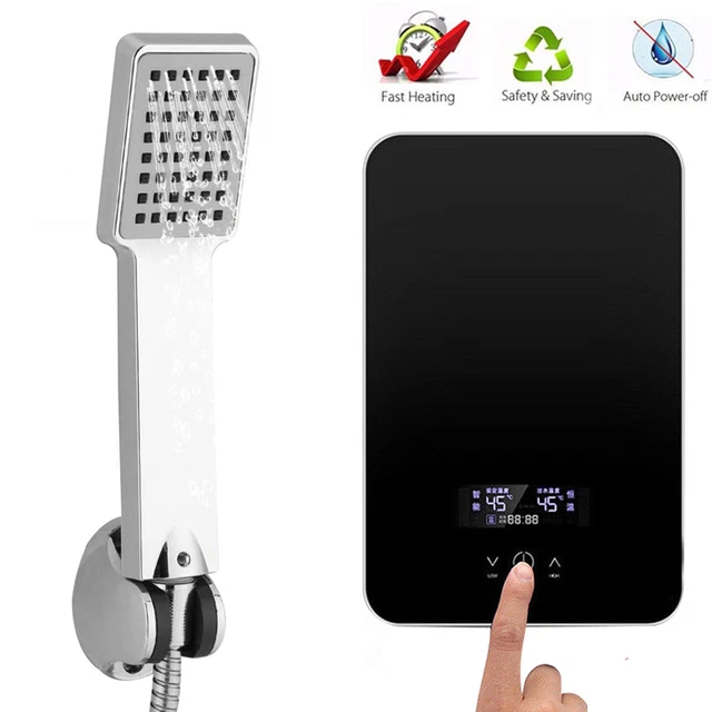 220V 6500W 8L Instant Electric Tankless Home Hot Water Heater Touch Operation 220V 6500W 8L Instant Electric Tankless Home Hot Water Heater Touch Operation