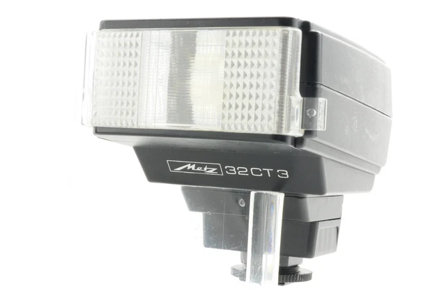 [Excellent+] Metz mecablitz 32CT3 Xenon Shoe Mount Flash For SLR w/ Diffuser 2