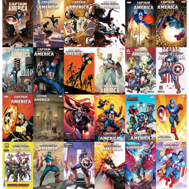 Captain America (2023) 1 2 3 4 5 6 Variants | Marvel Comics | COVER SELECT