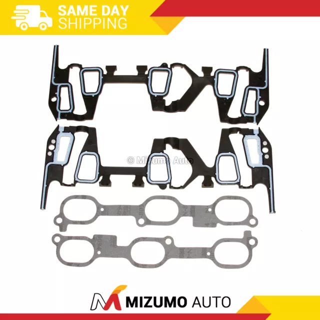 Intake Manifold Gasket For 96-03 Buick Oldsmobile Chevrolet Pontiac 3.1 3.4 OHV