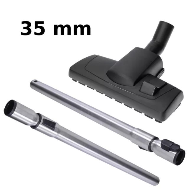 Tubo Telescopico + Spazzola per pavimenti 35 mm per Aspirapolvere Miele + GRATIS