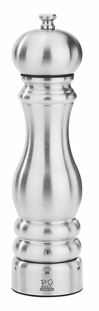 PEUGEOT Edelstahl Salzmühle PARIS CHEF uSelect Gewürzmühle Mühle 22 cm 32500