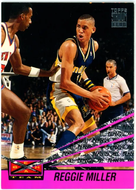 1993-94 Topps Stadium Club - Beam Team Members Only - REGGIE MILLER - #6