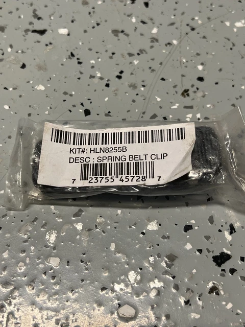 Genuine OEM Motorola HLN8255B Belt Clip CP200 CP150 PR400 P1225 - NEW