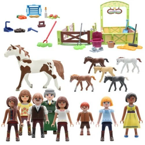 Playmobil Box Chevaliers Avec Cheval Spirit - Référence 9478, Occasion (chevaliers Médiévaux)