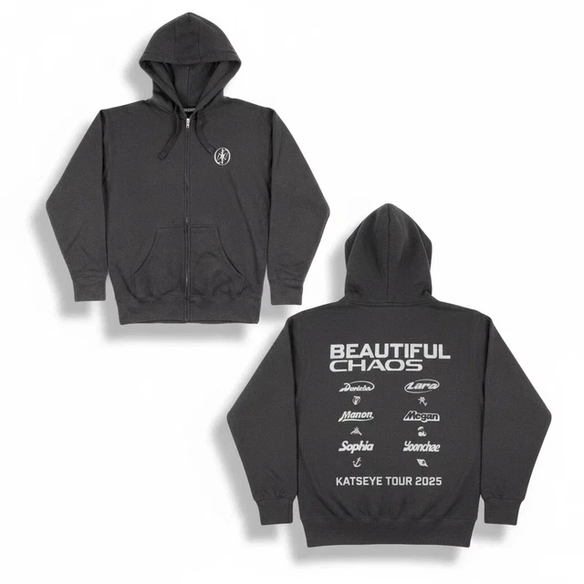 KATSEYE : THE BEAUTIFUL CHAOS TOUR Merch Back in Stock 📢KATSEYE THE BEAUTIFUL CHAOS TOUR official merch is now available for purchase. If you missed the official tour merch, now is your