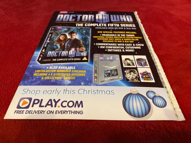 (Pada10) Advert 11X9" Doctor Who The Complete Fifth Series