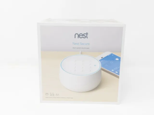 Google Nest Secure Alarm System Starter Pack Nest Guard Keypad Nest Detect New
