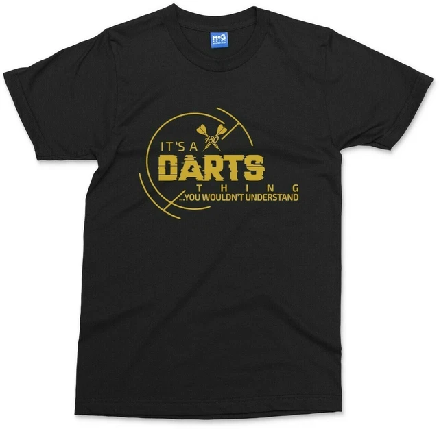 Funny Darts T-shirt You Wouldn't Understand Slogan Tee Dart Player Pub Fun Top
