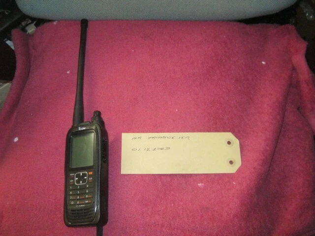 Icom IC-A25CE 8.33/25 KHz VHF COM Airband Radio (Ref 01-12-23) Icom IC-A25CE 8.33/25 KHz VHF COM Airband Radio (Ref 01-12-23)