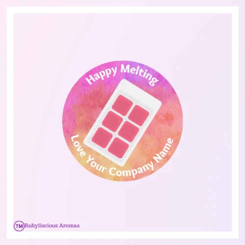 Pegatinas personalizadas Happy Melting - 35 pegatinas - ENVÍO GRATUITO