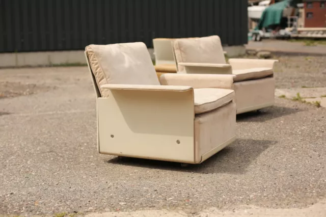 TRUE VINTAGE 1x VITSOE DIETER RAMS SESSEL RZ 62 620 grauweiß frühe Ausführung #2