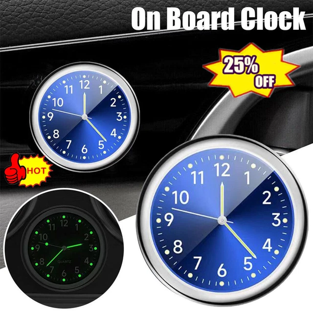 Universal Car Dash Clock Luminous Quartz Watch Ornament