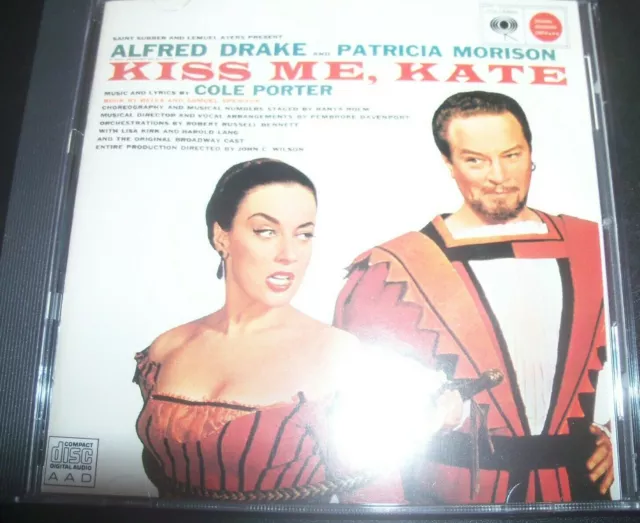 Kiss Me, Kate - Present Alfred Drake And Patricia Morison Soundtrack CD – Like N