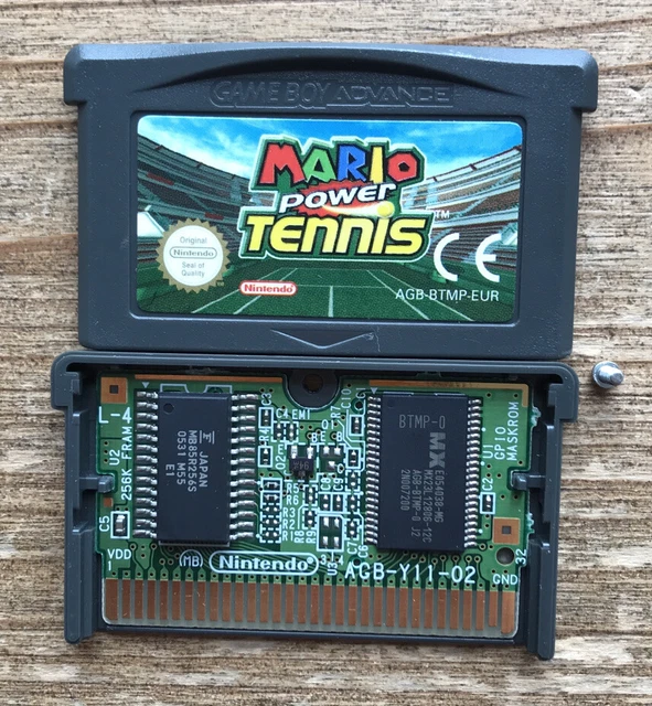 Mario Power Tennis Advance Nintendo Gameboy Advance Game, GENUINE!