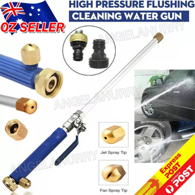 Hydro Jet High Pressure Power Washer Water Spray Gun Nozzle Wand Car Cleaner NEW