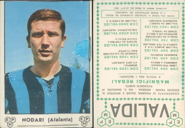 Carte De Football 1979 Éditions Rencontre - Alberto Bigon - Collection Vintage